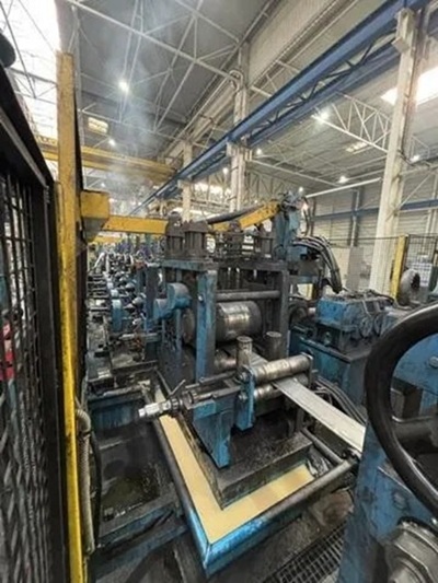 3.5 x 6mm Rafted Oto Mills Tube Mill Line with Mair Packaging Line