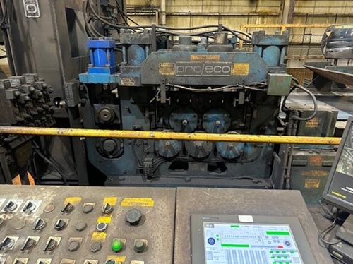 72 x 5/8 PRO-ECO FIVE ROLL HEAVY GAUGE INLINE FLATTENER