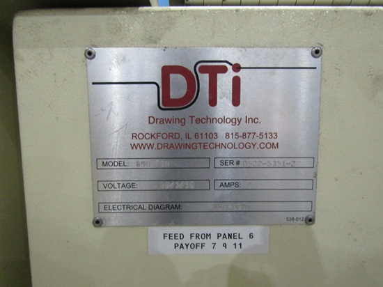 DTI #890-TSH, UNCOILER
