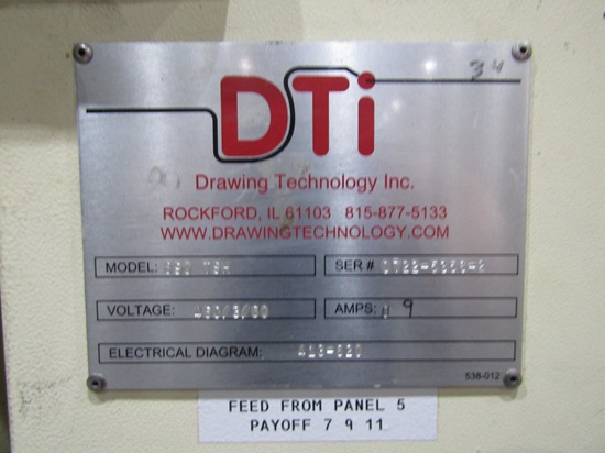 DTI #890-TSH, UNCOILER