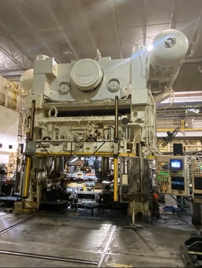 1600 Ton, DANLY #SE4-1600-132-72, TANDEM PRESS LINE