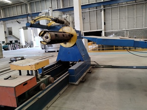 72 x .075 x 40,000# HERR VOSS MULTIBLANKING LINE w/PRECISION LEVELER