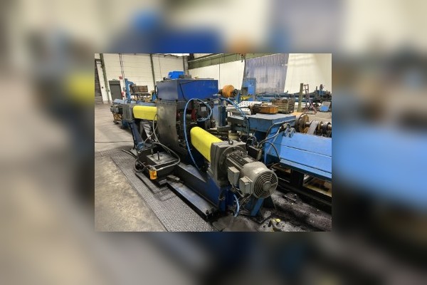 50mm SSS SCHMITZ #ZWRP50 SEMI-AUTOMATIC TWO-ROLL BAR STRAIGHTENING LINE