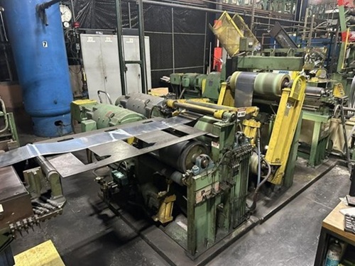 18 x .025 PM / Andritz Oscillating Slitting Line with 12 Recoilers
