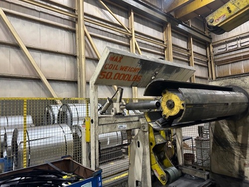1000 Ton, FAGOR #LE4-1000-4000-2300, BLANKING PRESS LINE