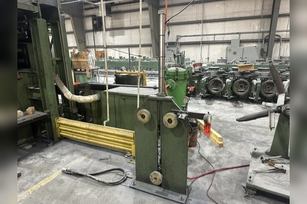 3 STAND 2 HIGH WIRE FLATTENING ROLLING MILL