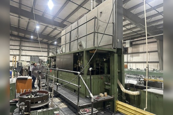 3 STAND 2 HIGH WIRE FLATTENING ROLLING MILL
